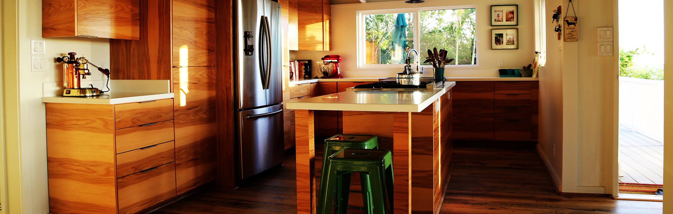 image of remodeled kitchen in hale koa home